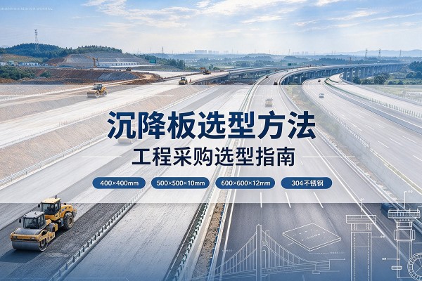 松山沉降板选择方法