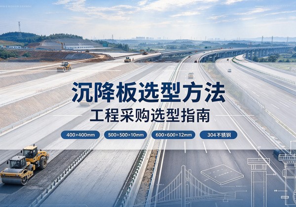 松山沉降板选择方法